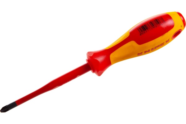 Тонкая отвёртка KNIPEX PlusMinus Pozidriv, 212мм KN-982502SLS