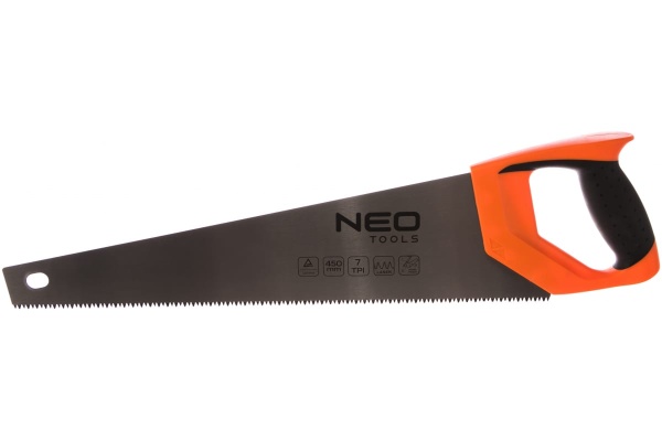 Ножовка по дереву NEO Tools 450 мм, 7TPI 41-036