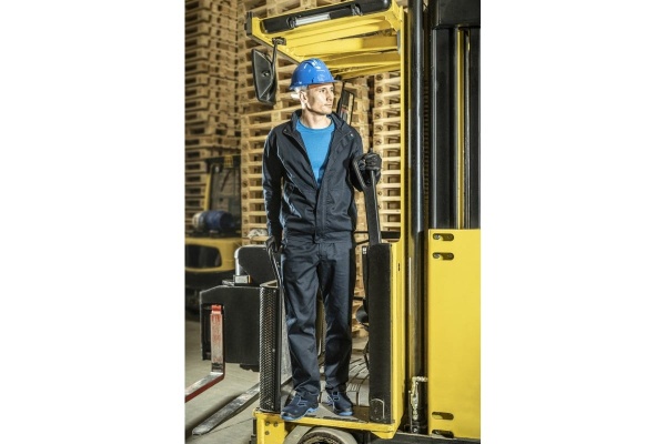Рабочая куртка HOEGERT TECHNIK FABIAN, темно-синий, р.M/50 HT5K304-M