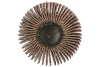 Круг шлифовальный лепестковый на шпильке (30х15 мм; 6 мм; Р80) KLINGSPOR 12845