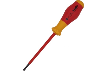 Диэлектрическая шлицевая отвертка Felo SL4,0 91304090
