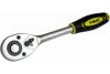 Трещотка WMC TOOLS реверсивная, с резиновой ручкой, 3/8''(L-200мм,24зуб.) 48824 80234