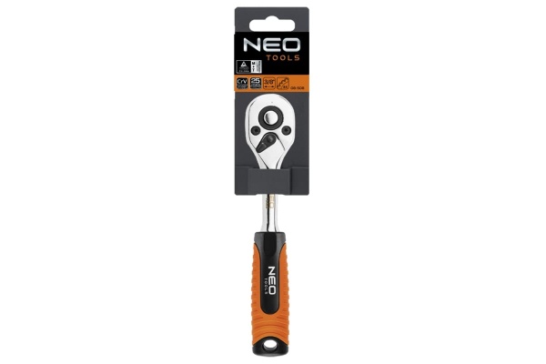 Трещоточный ключ (3/8", 210 мм) NEO Tools 08-508