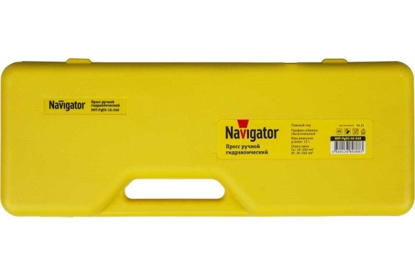 Гидравлический пресс Navigator NHT-Pg03-16-240 ручной, плавный ход 80388