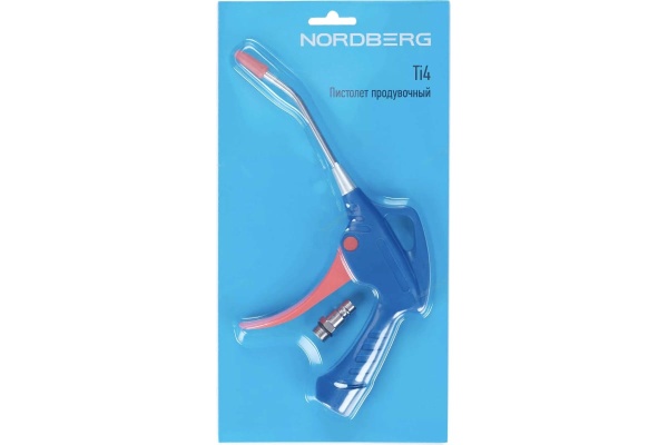 Продувочный пистолет NORDBERG пластик, сопло 10 см Ti4