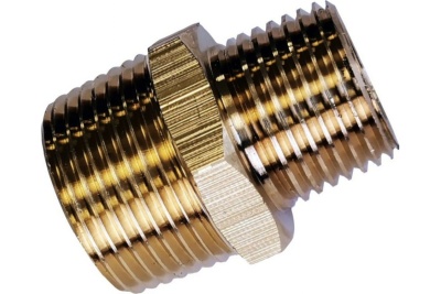 Ниппель переходной пневмо 1/2" НР х 1/4" НР, 100 шт HG 1643630