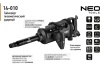 Пневматический ударный гайковерт NEO Tools 1", 3800 Нм 14-010