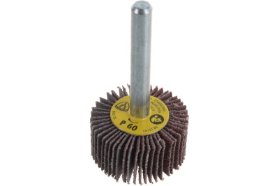 Круг шлифовальный лепестковый на шпильке (30х15 мм; 6 мм; Р60) KLINGSPOR 12844