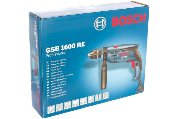 Ударная дрель Bosch GSB 1600 RE 0.601.218.121