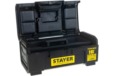 Ящик для инструмента STAYER TOOLBOX-16 пластиковый, Professional 38167-16