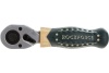 Реверсивная короткая трещотка с резиновой ручкой 1/2 L-170мм 72зуб ROCKFORCE RF-802419