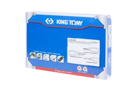 Набор плоскогубцев и бокорезов (ложемент, 3 предмета) KING TONY 9-40103GP