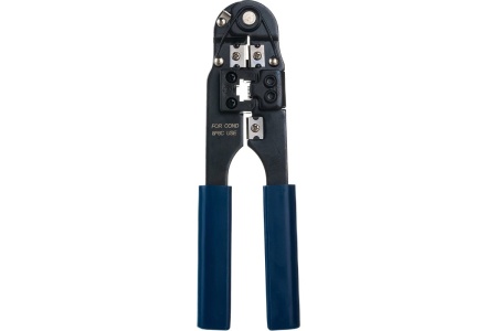 Клещи для обжима коннектеров Electraline RG45 8P8C и RG11 6P4C 500303