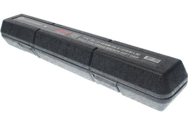 Ключ динамометрический 1/4" усилие затяжки 2-26Nm, длина 370мм JTC 6682
