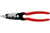 Инструмент для зачистки гармонизированных европейских кабелей KNIPEX из закаленной стали, фосфатированный, обливные ручки KN-1371200ME
