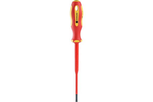 Шлицевая отвертка NORGAU VDE 3,5x100мм Slim N172, 067063135