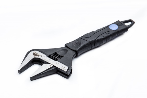 Разводной ключ vertextools 150 мм, увеличенный диапазон раскрытия 2110-150-150