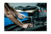 Трещотка HOEGERT TECHNIK прямая, с кнопкой 1/2, 72 зубца HT1R302