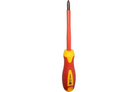 Диэлектрическая крестовая отвертка PH0*60мм, до 1000V Berger BG BG1055