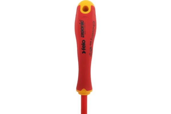Диэлектрическая отвертка Felo SL 3,5х0,8, E-Slim Ergonic 41393890