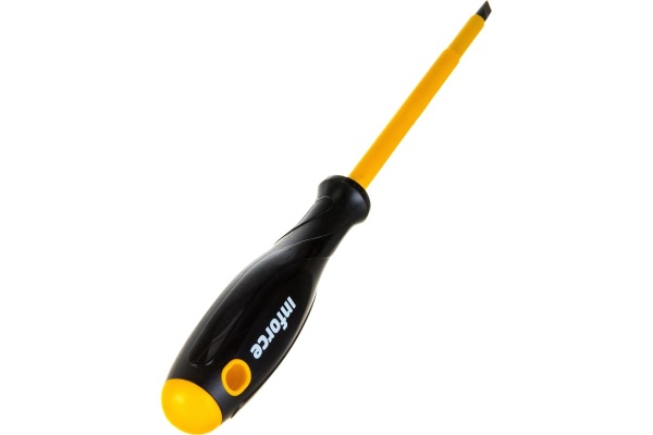 Диэлектрическая отвертка SL6,5х150мм Inforce 06-09-80