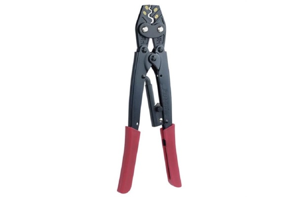 Клещи для обжима неизолированных наконечников и клемм ProsKit 8PK-CT015 с трещоткой С00036839