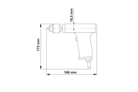 Дрель пистолетного типа DEPRAG PV6A-B 830500A