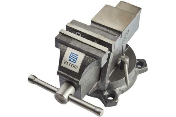 Слесарные тиски ZITOM 125 мм, поворотные bv10125