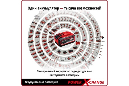 Аккумуляторная угловая шлифмашина Einhell PXC TC-AG 18/115 Li-Solo 4431130