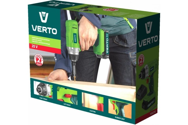 Аккумуляторный ударный винтоверт VERTO 50G292