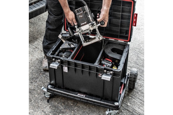 Ящики для инструмента на передвижной платформе с колесами Trend MS/P/SET4P