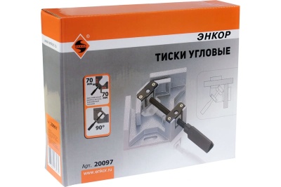 Угловые тиски Энкор 70 мм 20097