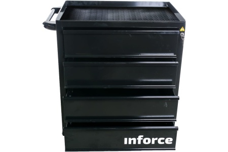 Инструментальная тележка Inforce 4 ящика 06-01-18