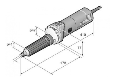 Прямая шлифовальная машина Fein GSZ 8-90 PEL 72232060000