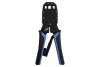 Инструмент ExeGate EX-T2008R для обжима RJ-45, RJ-11, 12, с храповым механизмом, прямой ход обжимки 293155