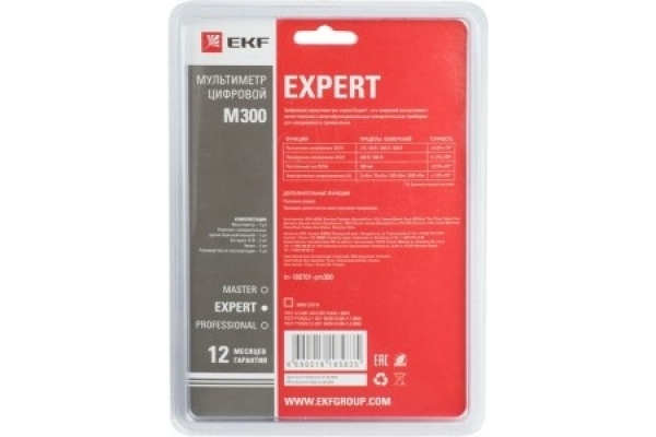 Цифровой мультиметр EKF M300 Expert In-180701-pm300