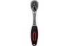 Ключ-трещотка DELI dl2324 1/4" 150 мм, двухкомпонентная рукоять, 72 зуба, шестерня Cr-Mo, быстросъемная 104465