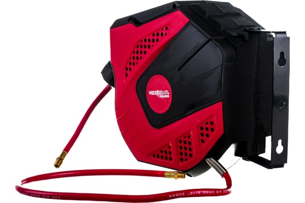 Шланг в катушке для подачи сжатого воздуха WIEDERKRAFT WDK-85240