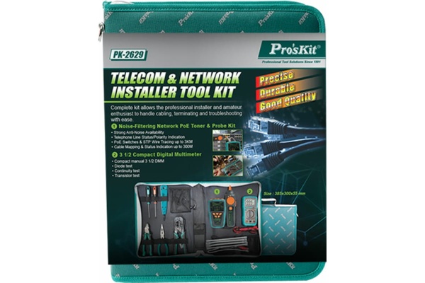 Набор инструментов для обслуживания ProsKit LAN PK-2629 (аналог PK-4015) С00040178