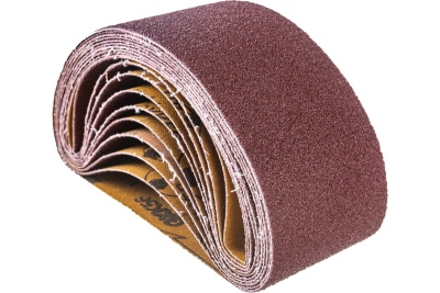 Лента шлифовальная (10 шт; 75х457 мм; P40) ПРАКТИКА 032-867