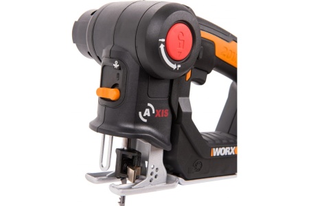 Аккумуляторный лобзик/сабельная пила WORX Axis WX550.9