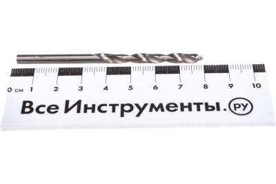 Сверло по металлу (4.5х80 мм) ПРАКТИКА 033-222