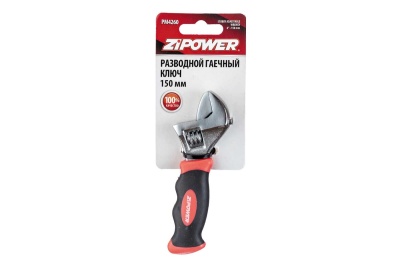 Разводной гаечный ключ Zipower 150 мм PM4260