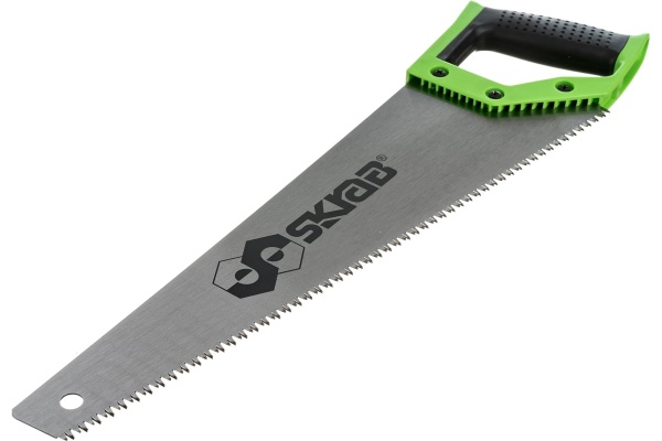 Ножовка по дереву SKRAB 400 мм каленый зуб GREEN SK5 20525
