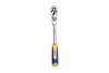 Удлиненная трещоточная рукоятка KRAFT шарнирная, 3/8”Dr, 72 зуба KT 705034