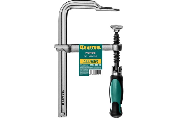Цельнокованая струбцина KRAFTOOL Forge FF-160/80 32014-080-160
