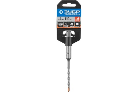 Бур ЗУБР Профессионал (4x110 мм; SDS-plus) 29314-110-04_z02