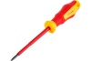 Отвертка Sturm 1040-17-SL4-100 шлиц, ДИЭЛЕКТРИЧЕСКАЯ, эрго ручка, SL4х100мм