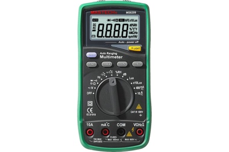 Цифровой автоматический мультиметр MASTECH MS8209 00-00000756