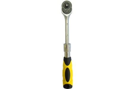 Трещотка телескопическая 1/4", 150-200 мм, 72 зубца Berger BG BG2183